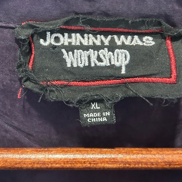 JOHNNY WAS CURACAO OVERSIZED LONG SLEEVE TUNIC IN DEEP PURPLE SIZE XL - Picture 8 of 11